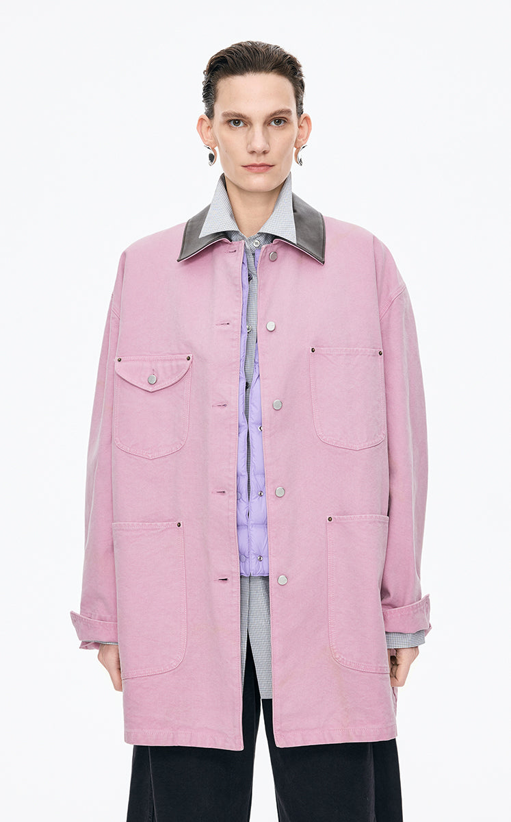 Jacket / JNBY Oversized Cotton Utility Jacket