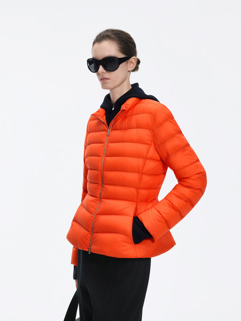 Jacket / JNBY Slim Fit Short Down Jacket with Stand Collar