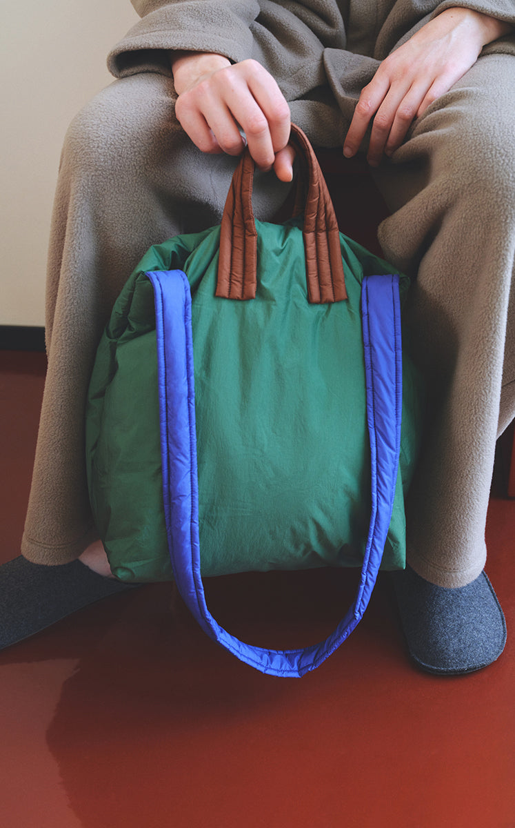 Bag / JNBYHOME Lightweight Nylon Tote Green M