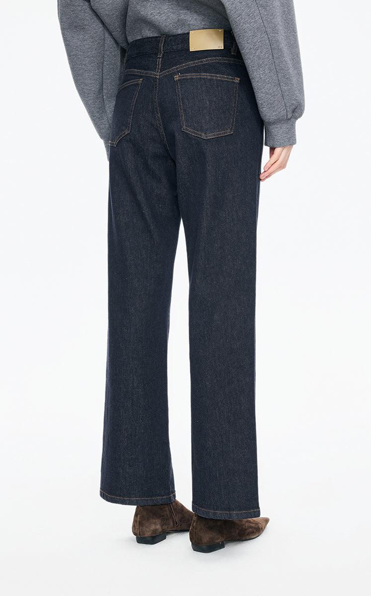 Pants / JNBY Italian Fabric Slim Cigarette Jeans