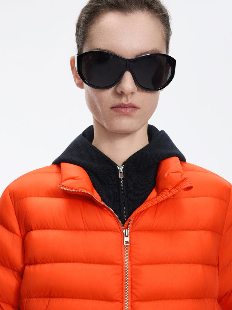 Jacket / JNBY Slim Fit Short Down Jacket with Stand Collar