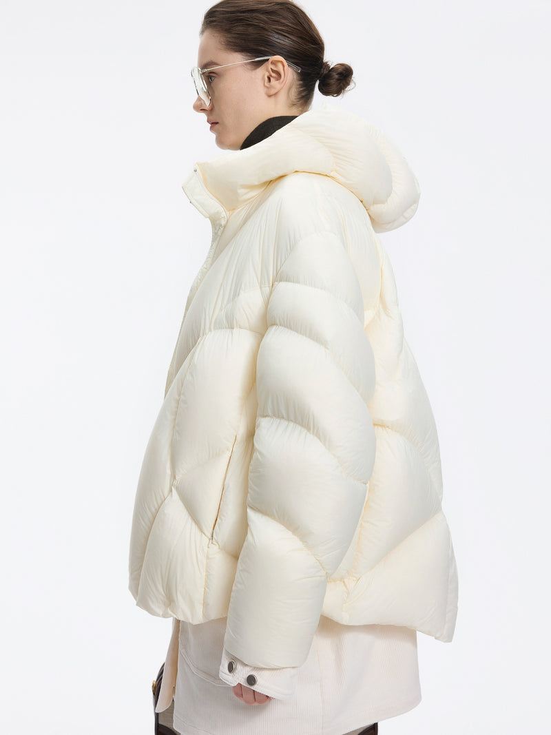 Jacket / JNBY Oversized Hooded Down Puffer