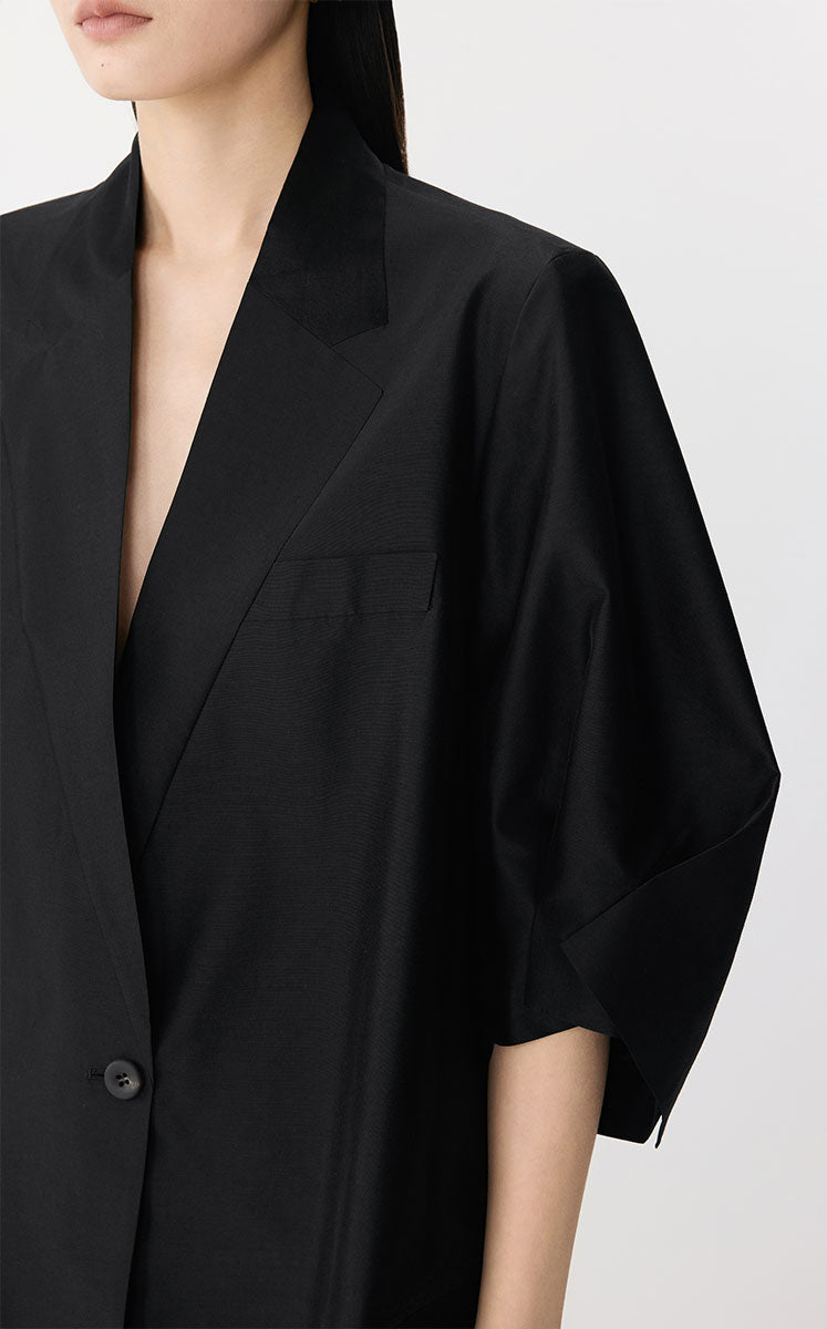 Blazer / JNBY Oversized Silk Wool Blazer