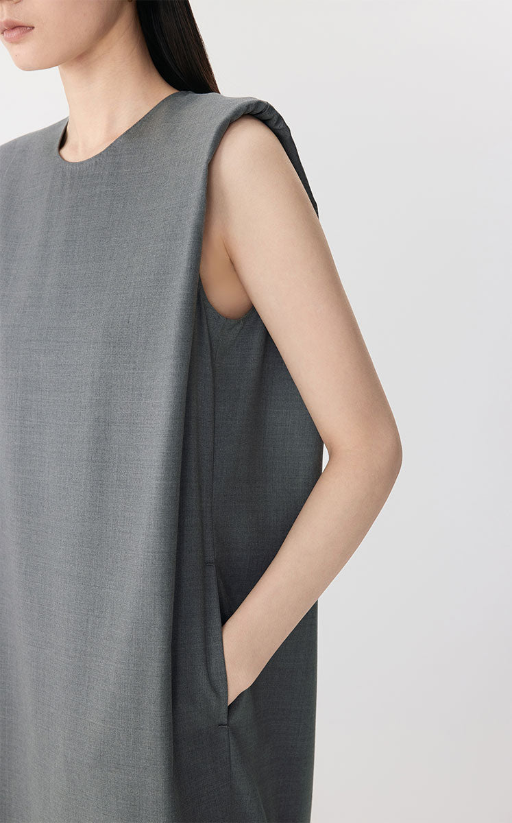 Dress / JNBY Light Formal Wool Shift Dress