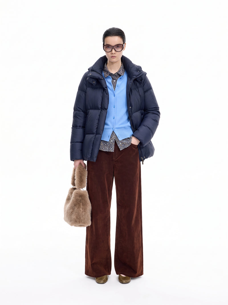 Down Jacket / JNBY 95% White Goose Down Short Puffer