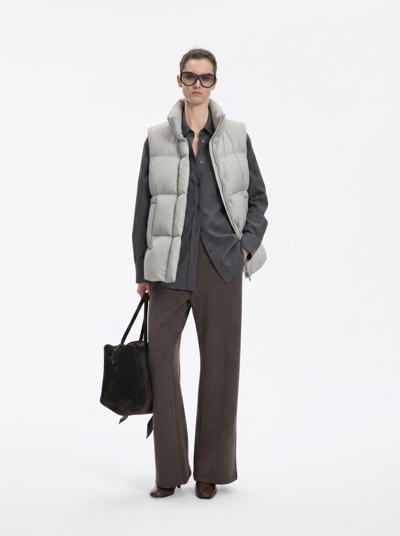 Vest / JNBY White Goose Down Nylon Vest