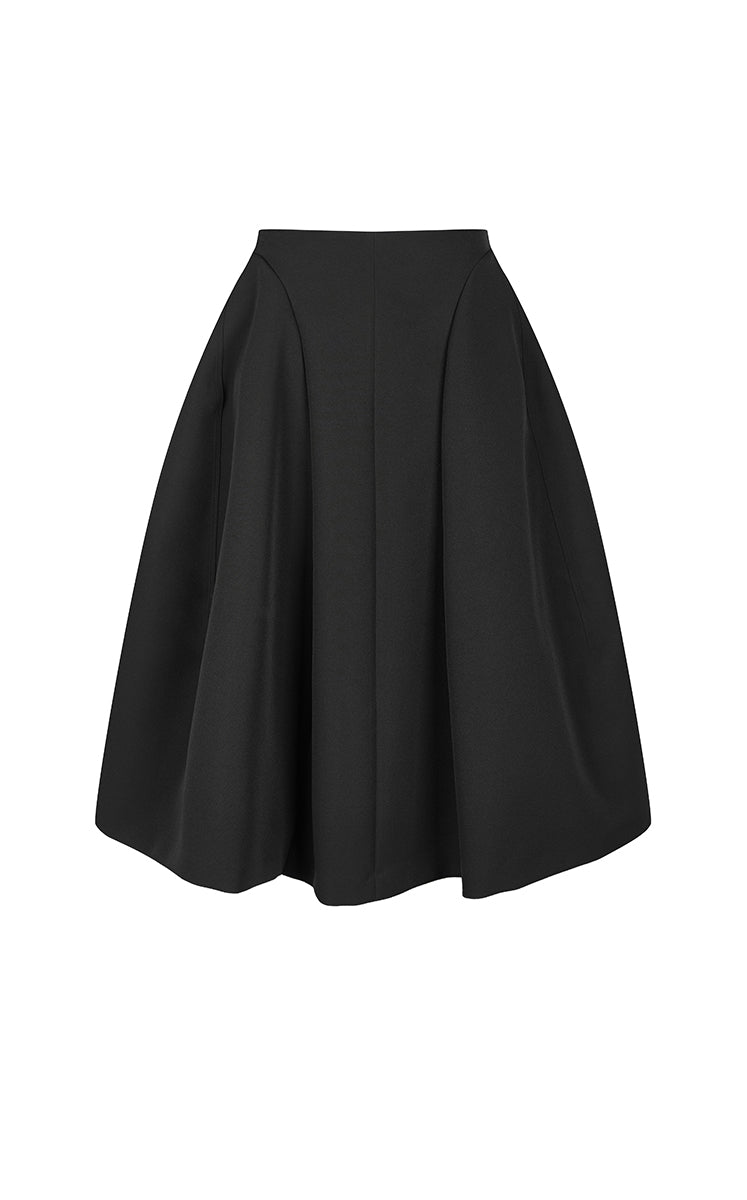 Skirt / JNBY Mid-Length Flared Waist Skirt