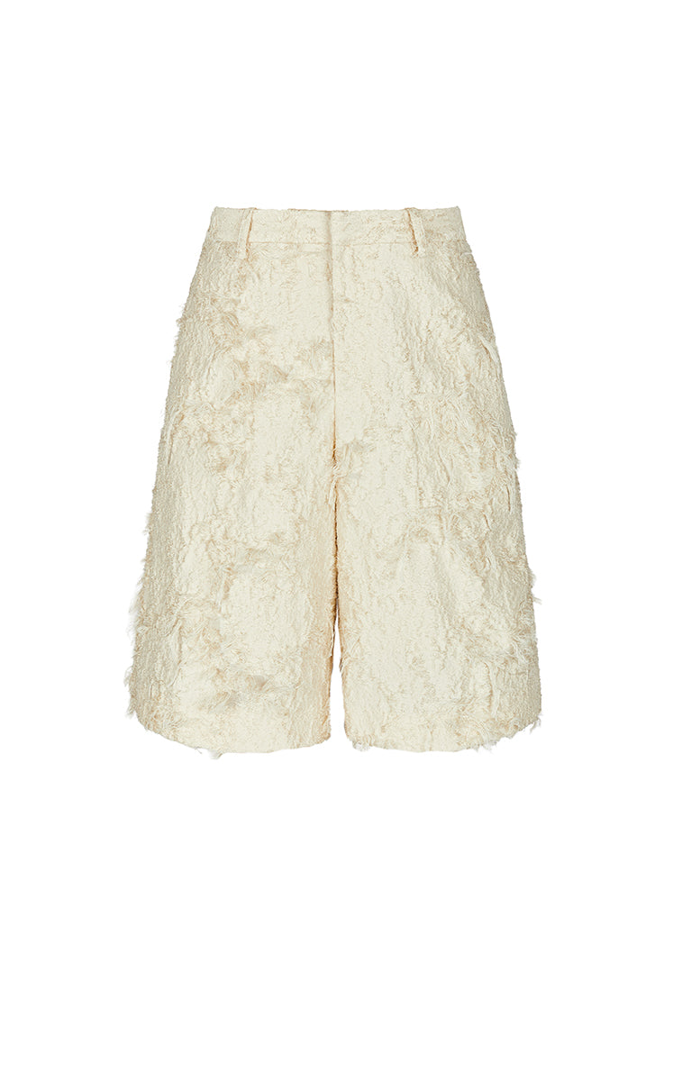 Pants / JNBY Textured Jacquard Mid-Length Pants