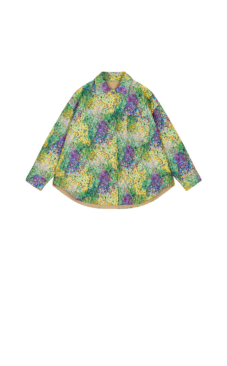 Coat / JNBY Oversized Quilted Shirt Puffer