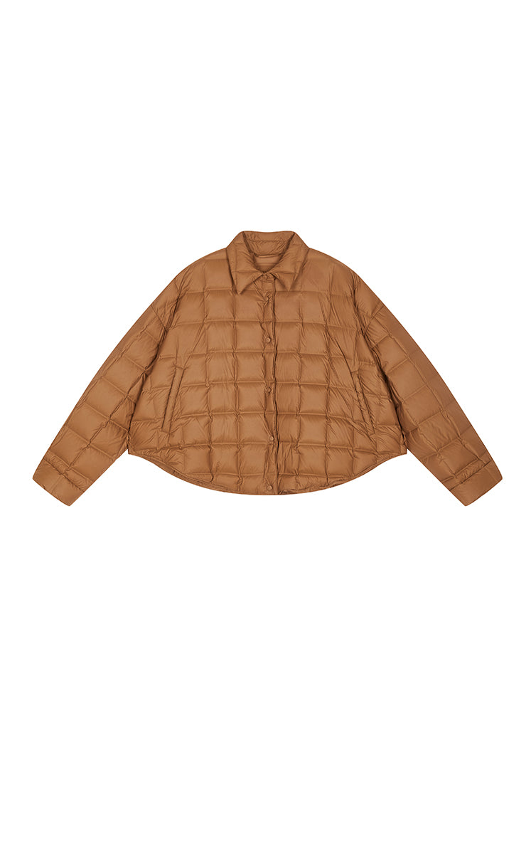Down Coat / JNBY Oversized Short Goose Down Coat