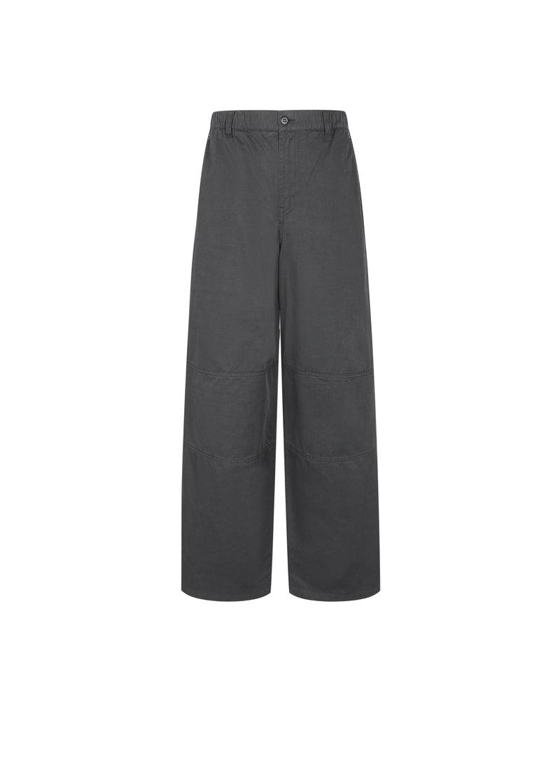 Pants / JNBY Cotton Twill Straight-Leg Trousers