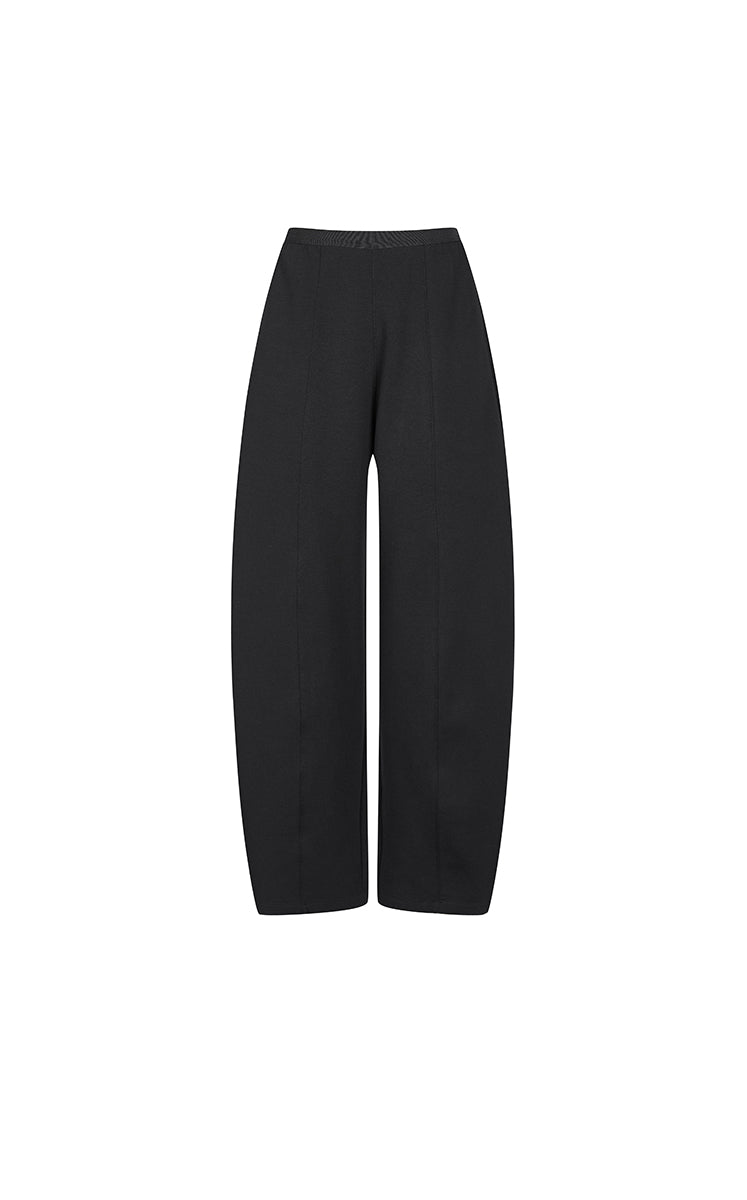 Pants / JNBY Loose Banana Cotton Blend Pants Black