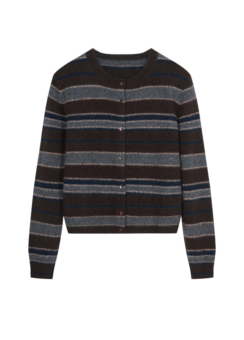 Sweater / JNBY Yak Wool Blend Cropped Cardigan