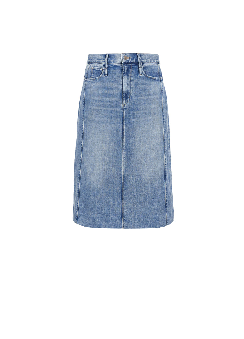 Skirt / JNBY Cotton A-Line Midi Denim Skirt