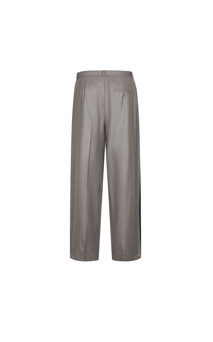 Pants / JNBY Wool Jacquard Straight Trousers