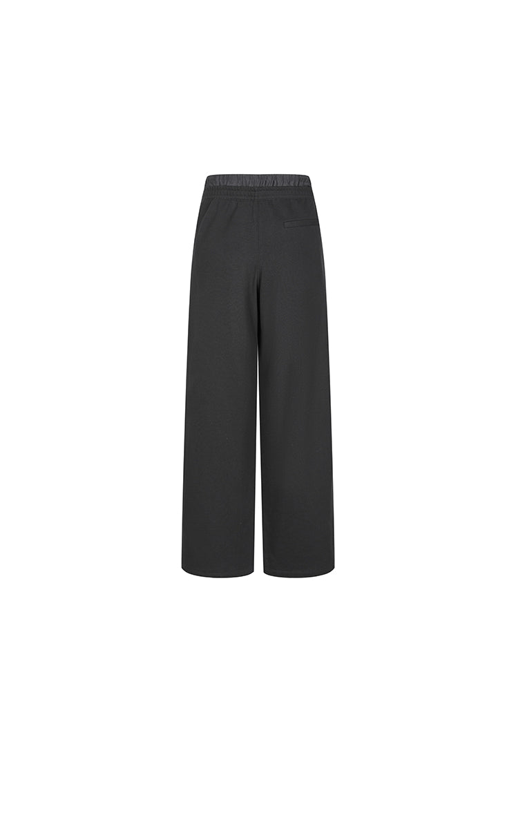 Pants / JNBY Topstitched Banana Cut Cotton Pants