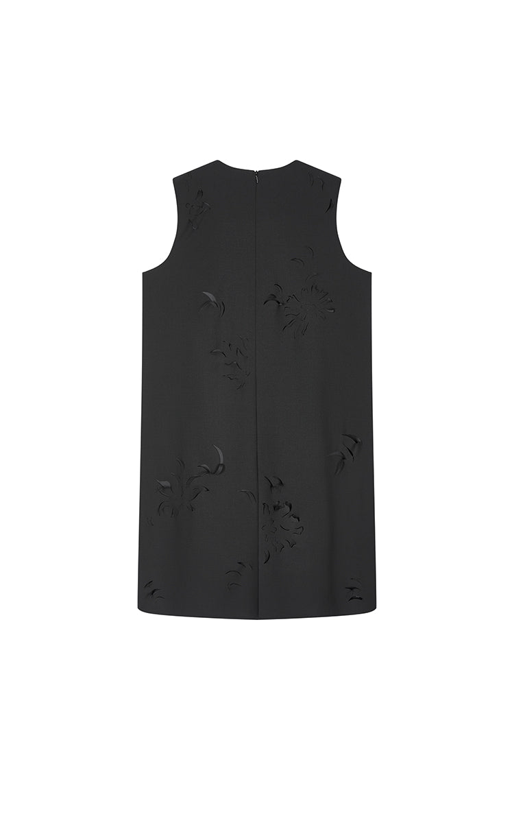 Dress / JNBY Sleeveless Wool Blend Sheath Dress