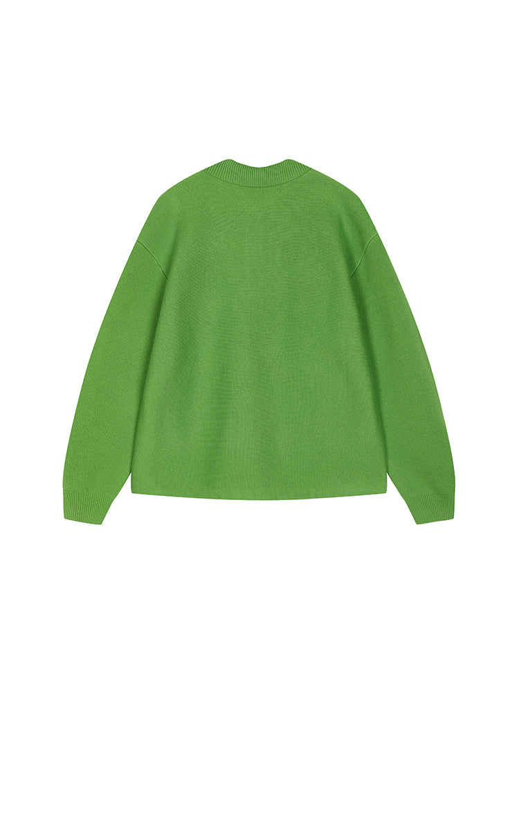 Sweater / JNBY Classic Wool Blend Polo Pullover