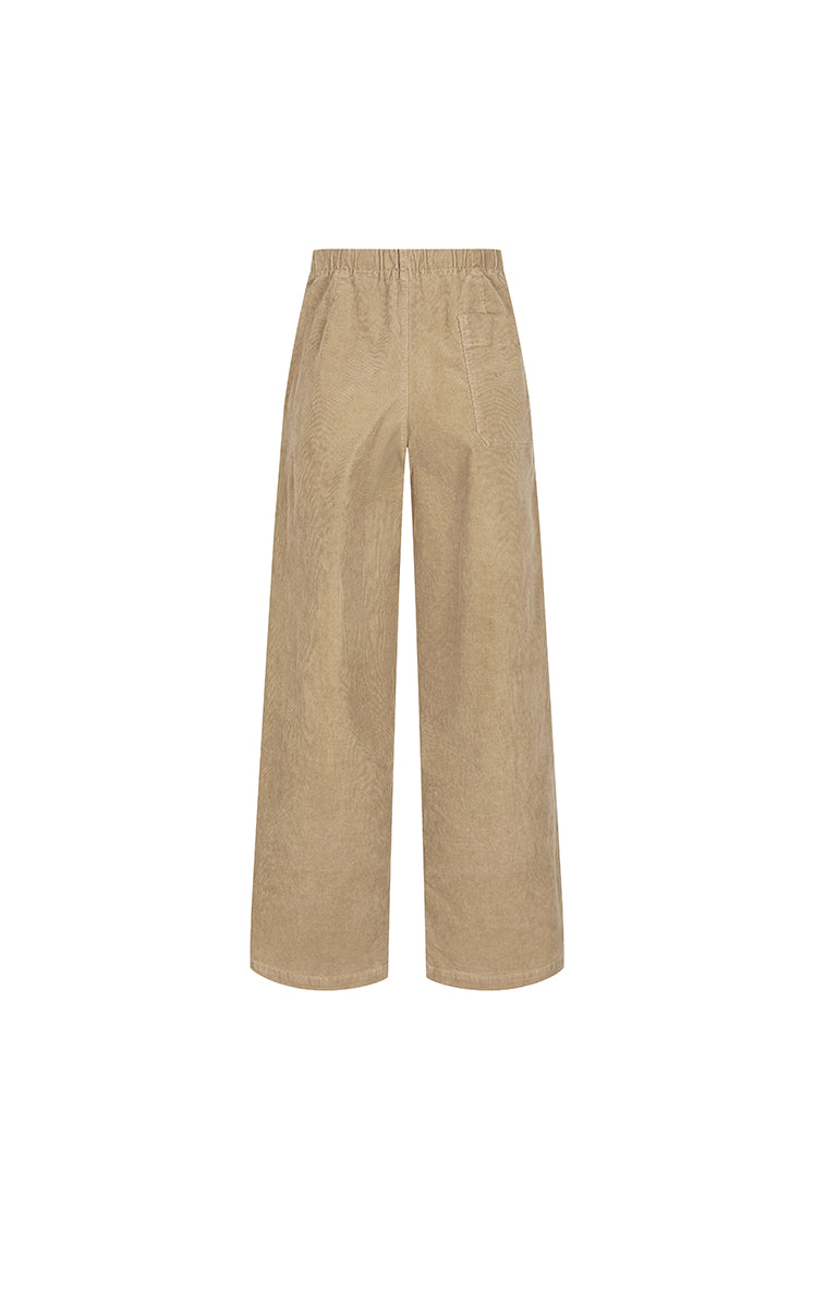 Pants / JNBY Wide-Leg Corduroy Drawstring Trousers