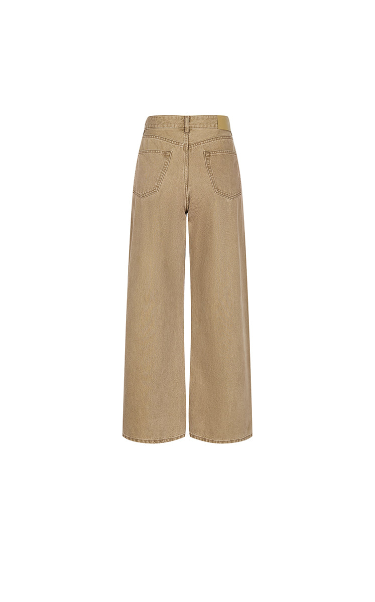 Pants / JNBY Wide-Leg Colored Jeans
