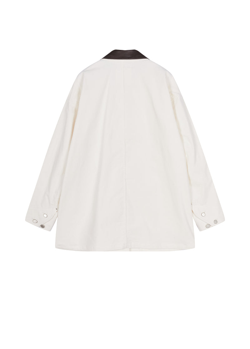 Jacket / JNBY Oversized Cotton Corduroy Long Jacket