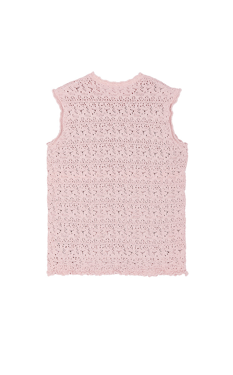 Vest / JNBY T-shaped Textured Stretch Knit Vest