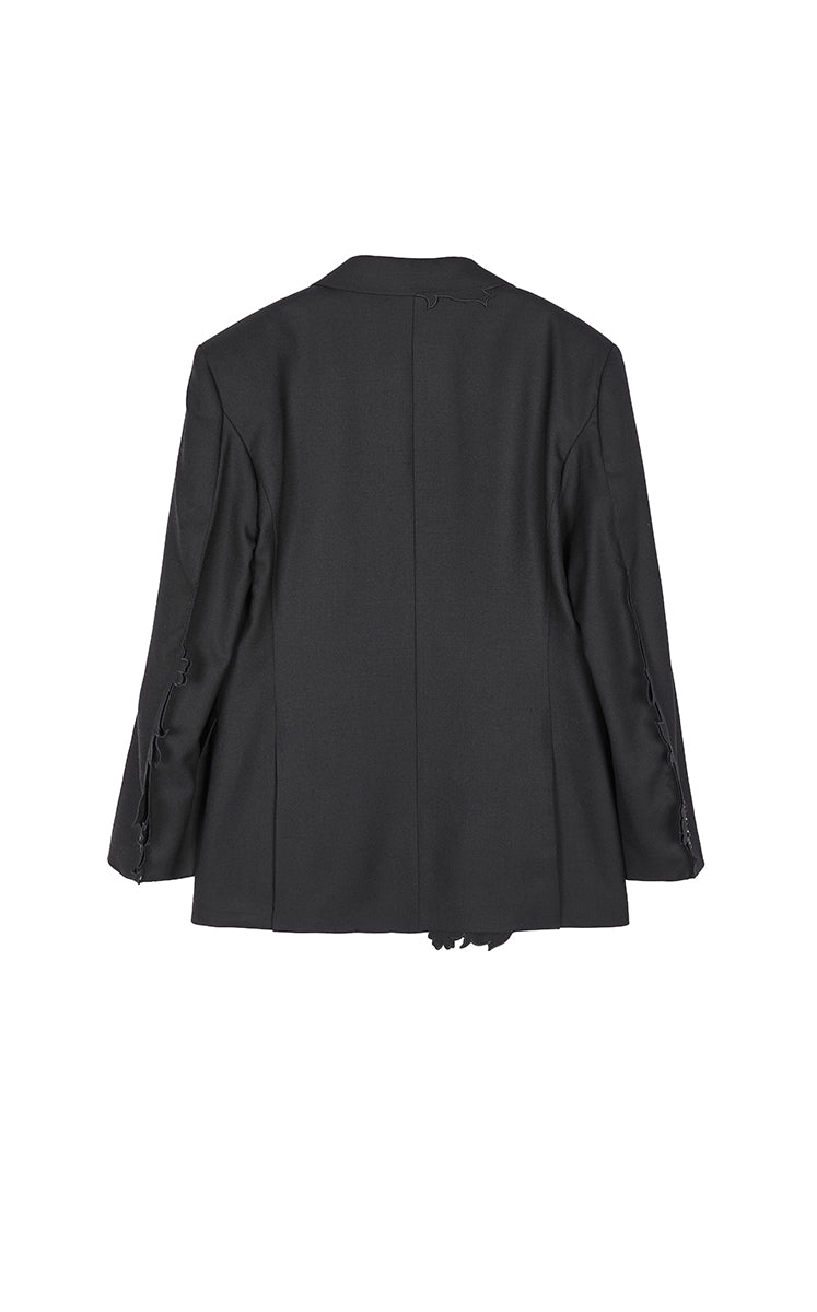 Blazer / JNBY Tailored Sculpted Cutout Floral Blazer