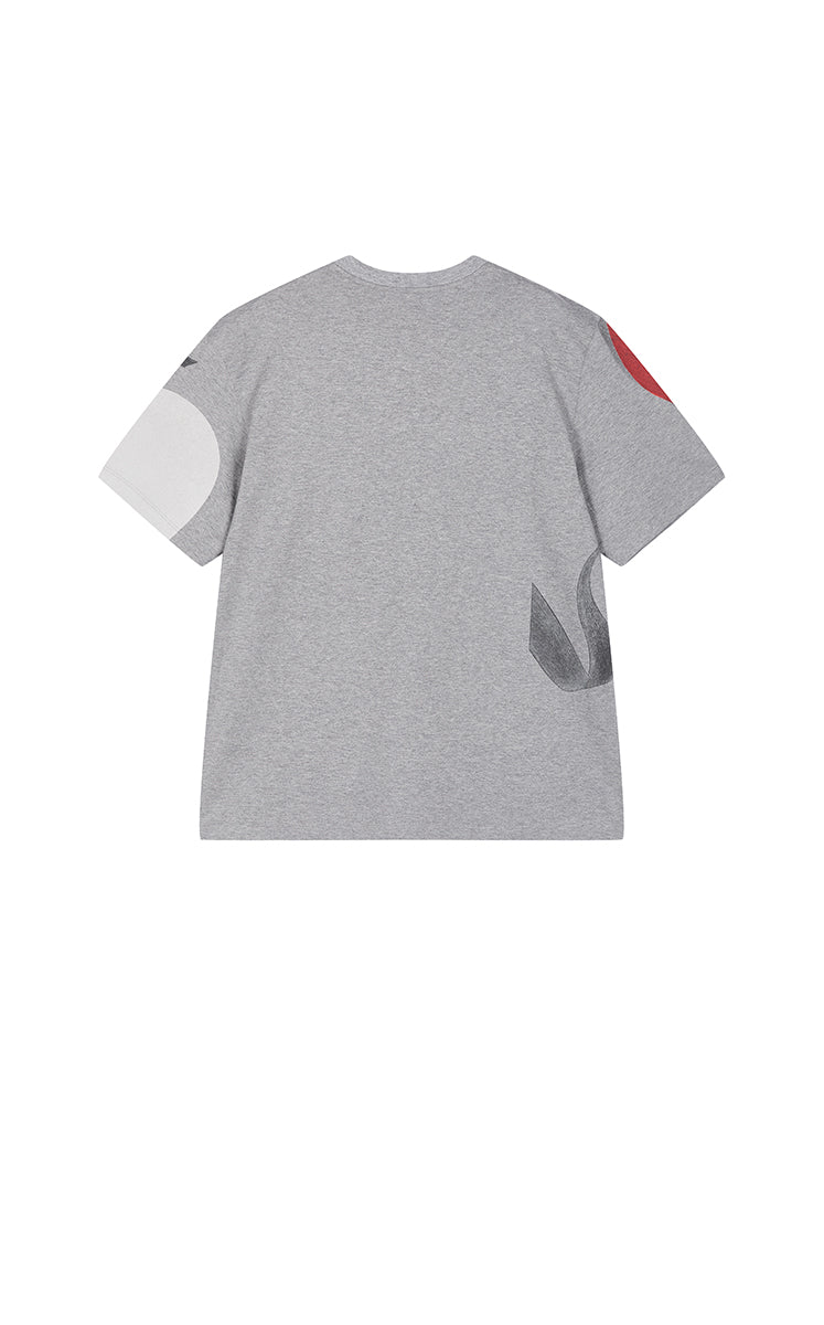 T-Shirt / JNBY Abstract Graphic Print Relaxed Tee