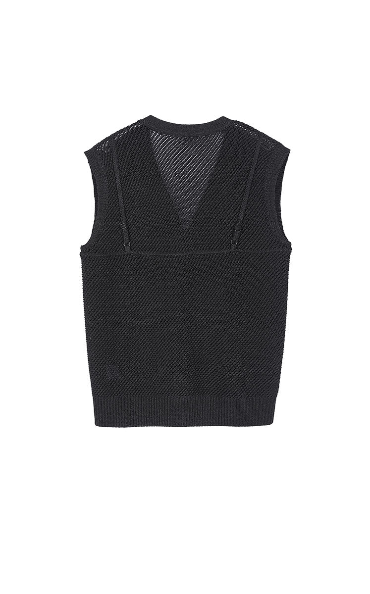 Vest / JNBY Washi Paper Blend Knit Vest