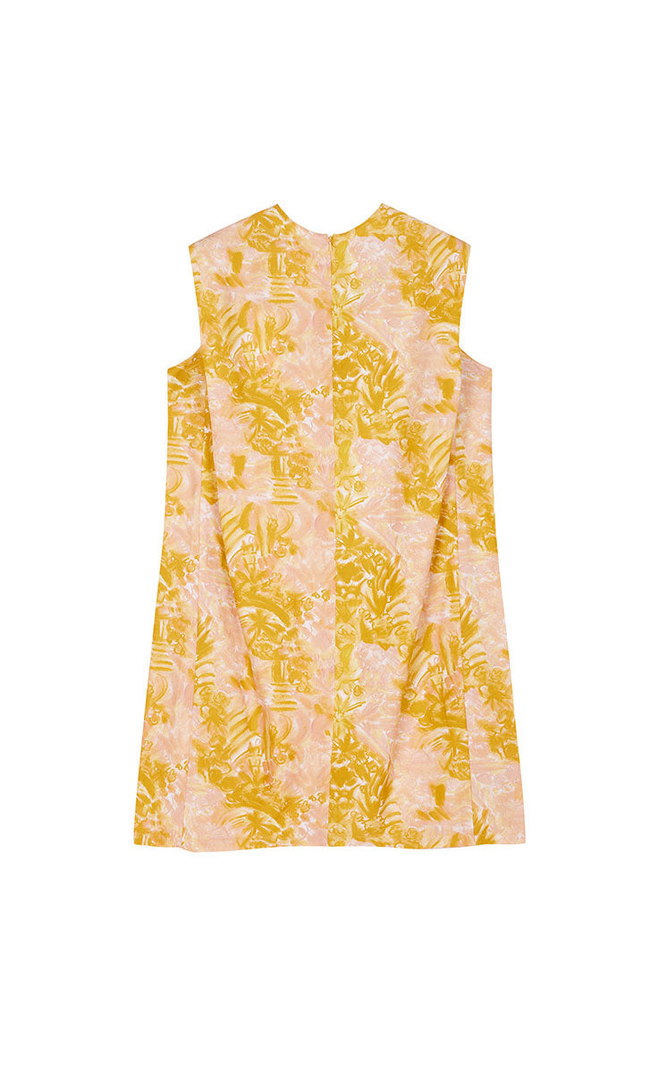 Dress / JNBY Cotton Silk Sleeveless Printed Dress
