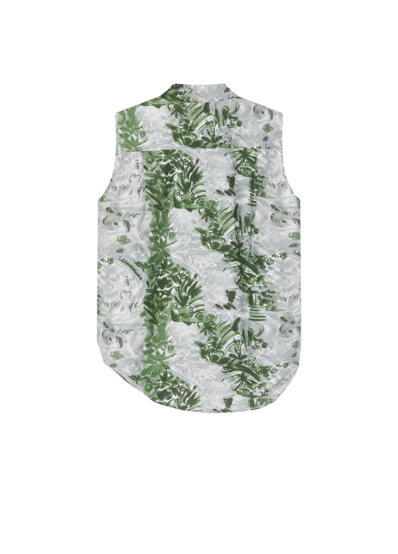 Shirt / JNBY Oversized Sleeveless Cotton Silk Blend