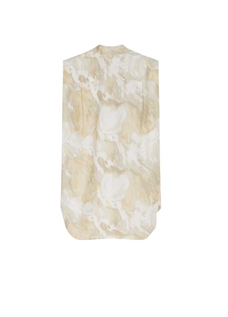 Shirt / JNBY Oversized Sleeveless Cotton Silk Blend