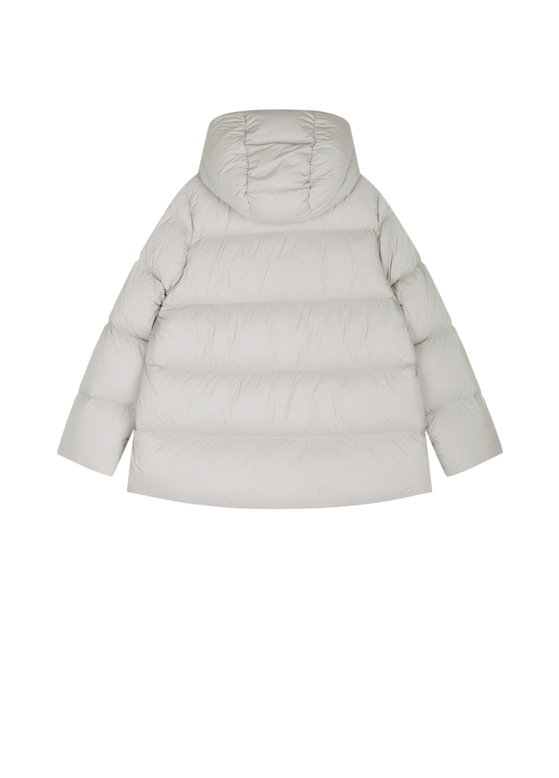 Coat / JNBY A-Line Down Puffer Jacket with Detachable Hood