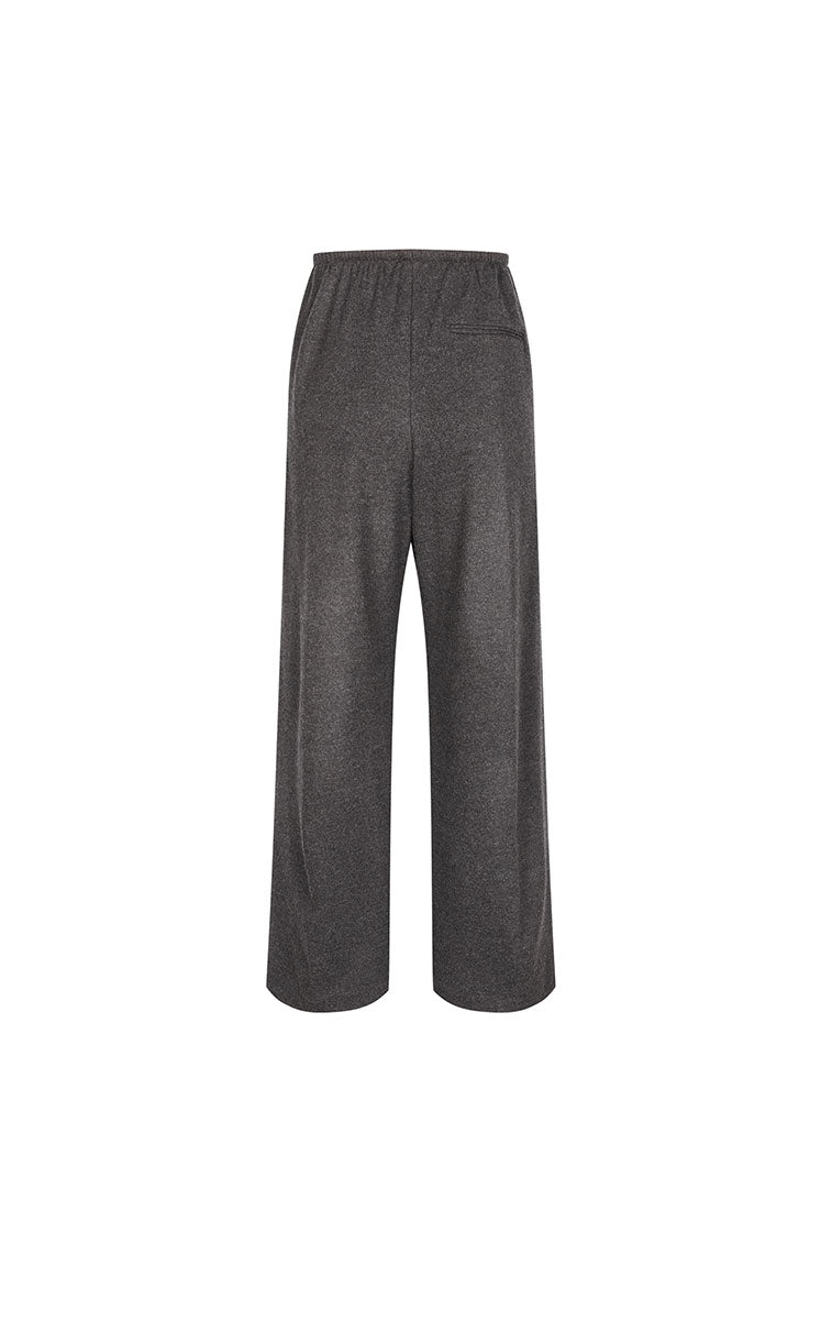 Pants / JNBY Straight Wool-Cashmere Drawstring Trousers