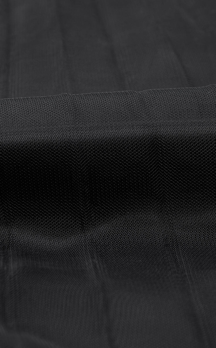 Skirt / JNBY Pleated Mesh A-Line Maxi Skirt