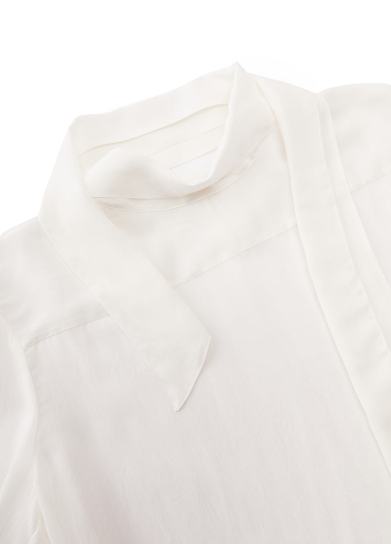 Shirt / JNBY Cupro Relaxed Long Sleeve Blouse