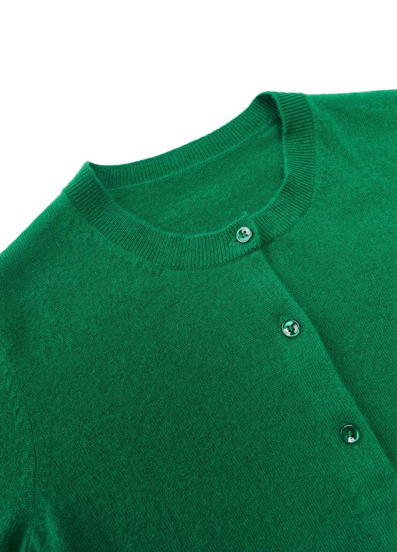 Cardigan / JNBY Wool Cashmere Blend Cropped Knit