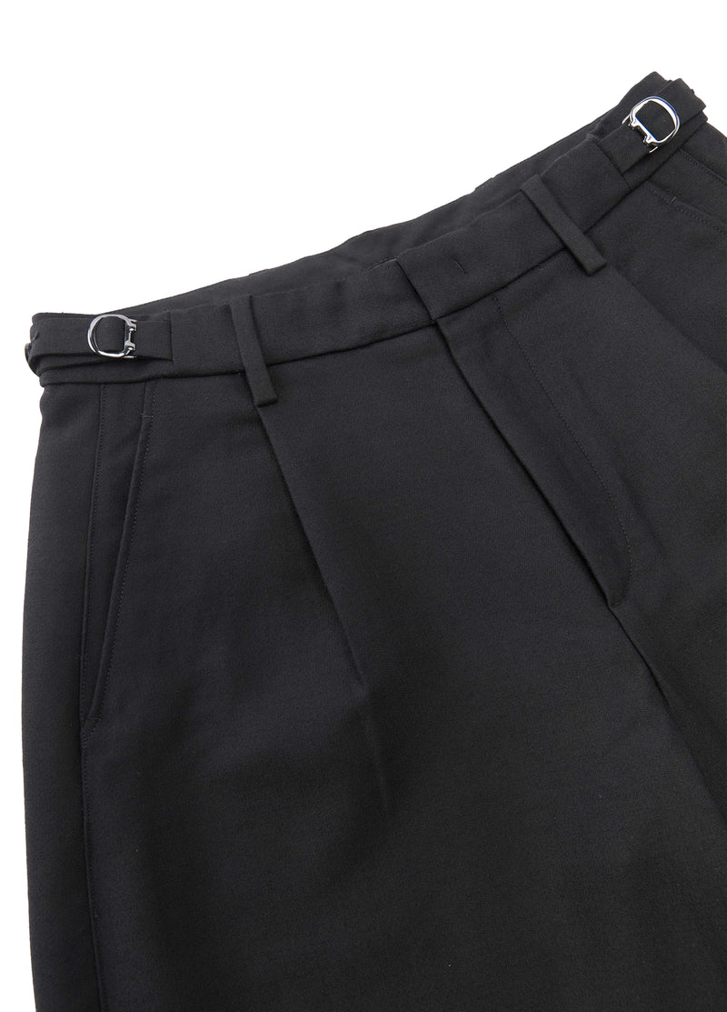 Pants / JNBY 100% Wool Wide-Leg Cropped Trousers