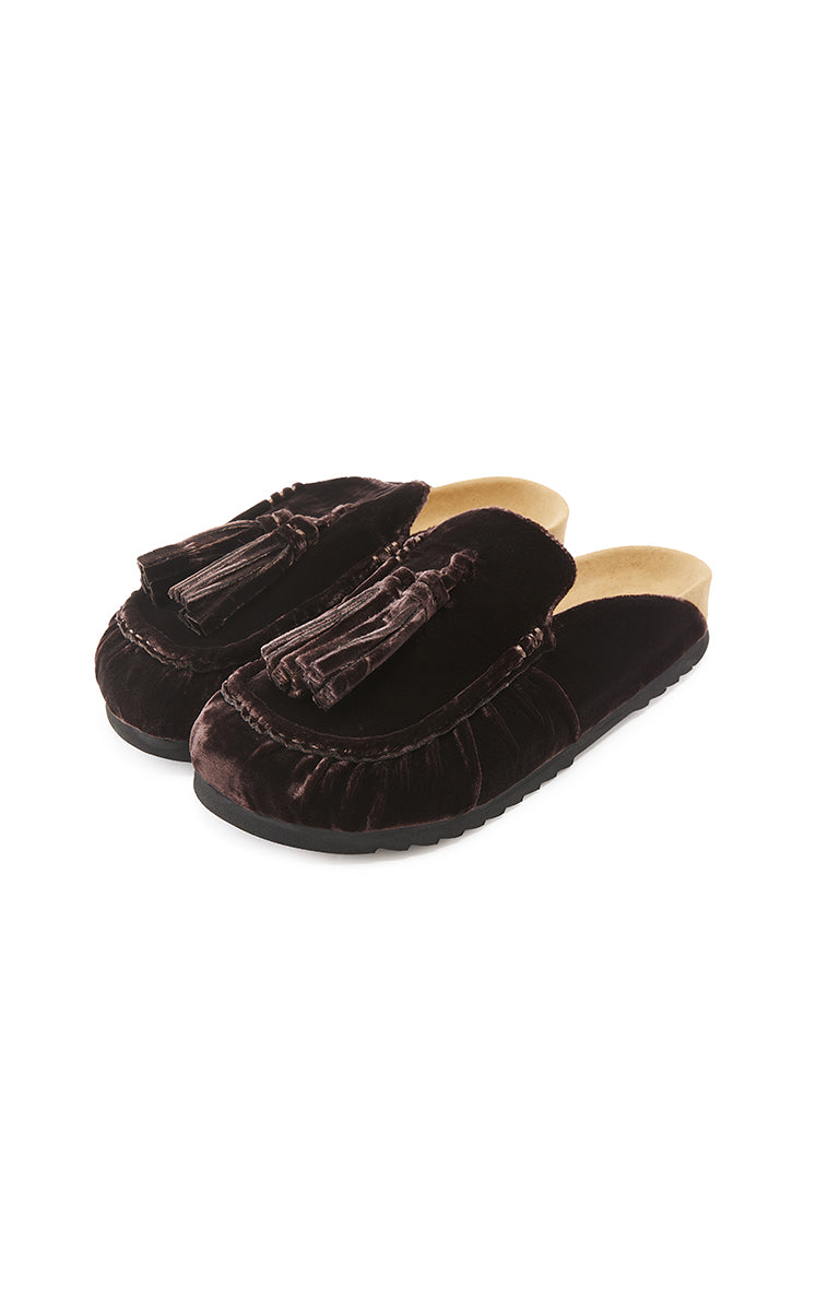 Shoes / JNBY Classic Chukka Tassel Loafers Dark Brown