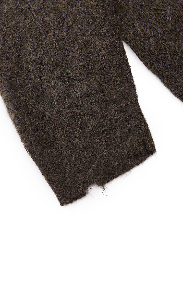 Sweater / JNBY Mixed Fiber Floral Oversized Pullover