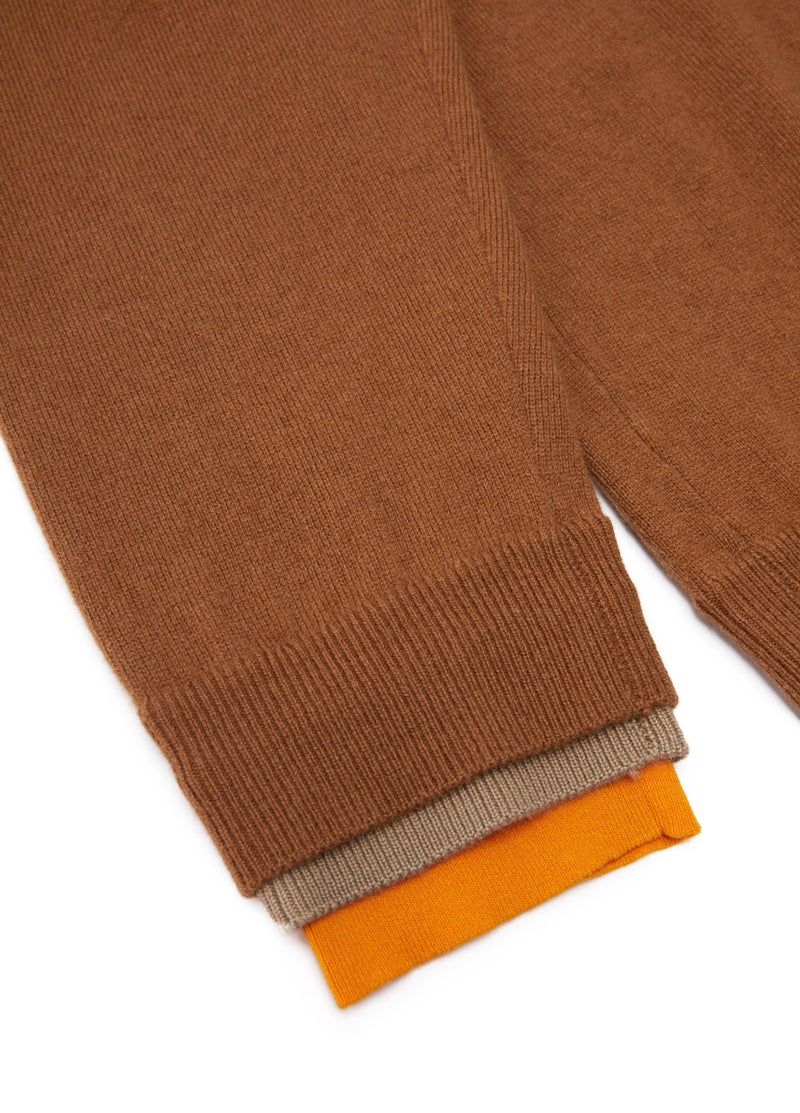 Sweater / JNBY Merino Wool Cashmere Blend V-Neck Pullover