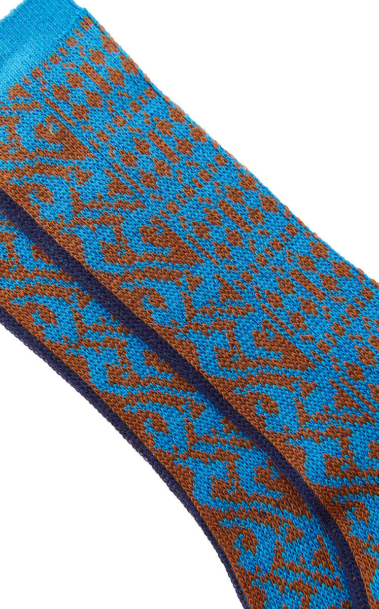 Socks / JNBY Mid-Calf Patterned Cotton Socks