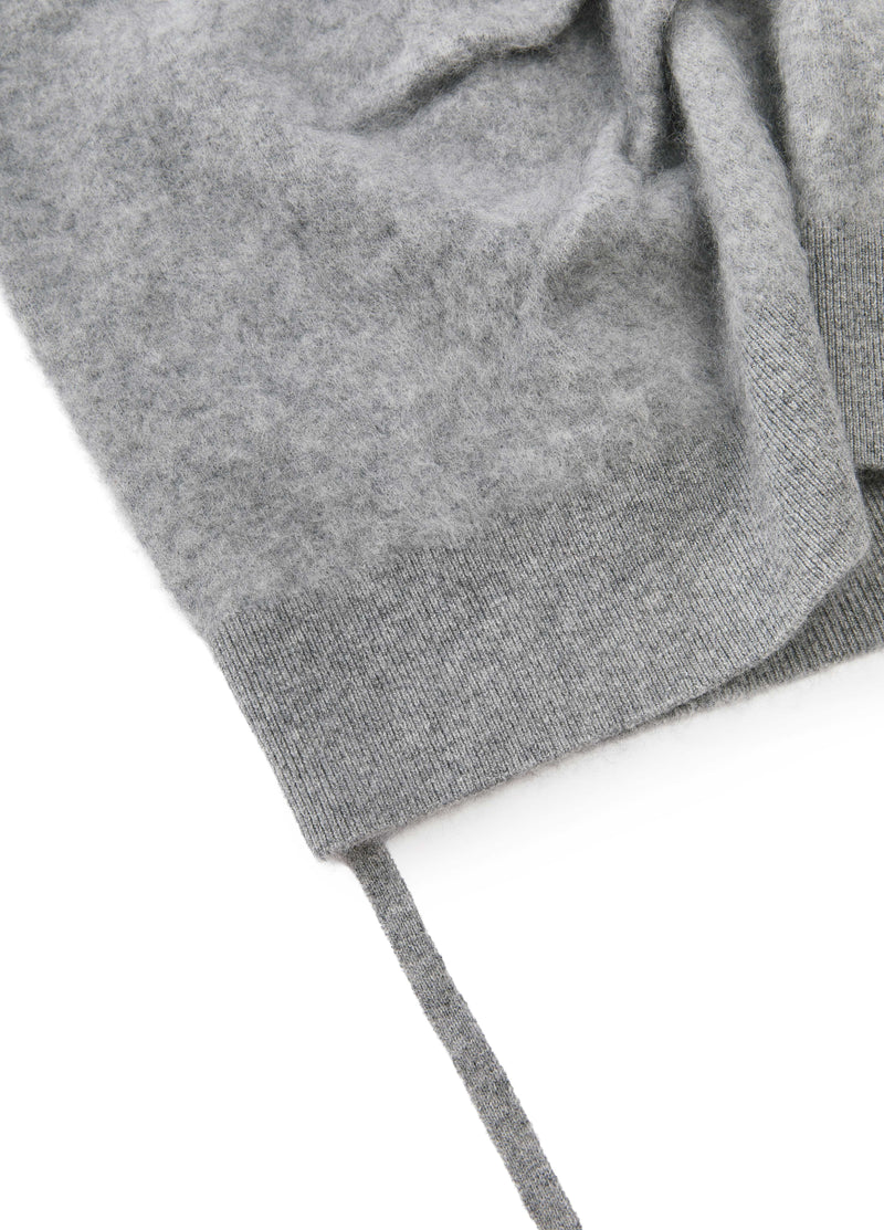 Cardigan / JNBY 100% Wool V-Neck Cropped Sweater