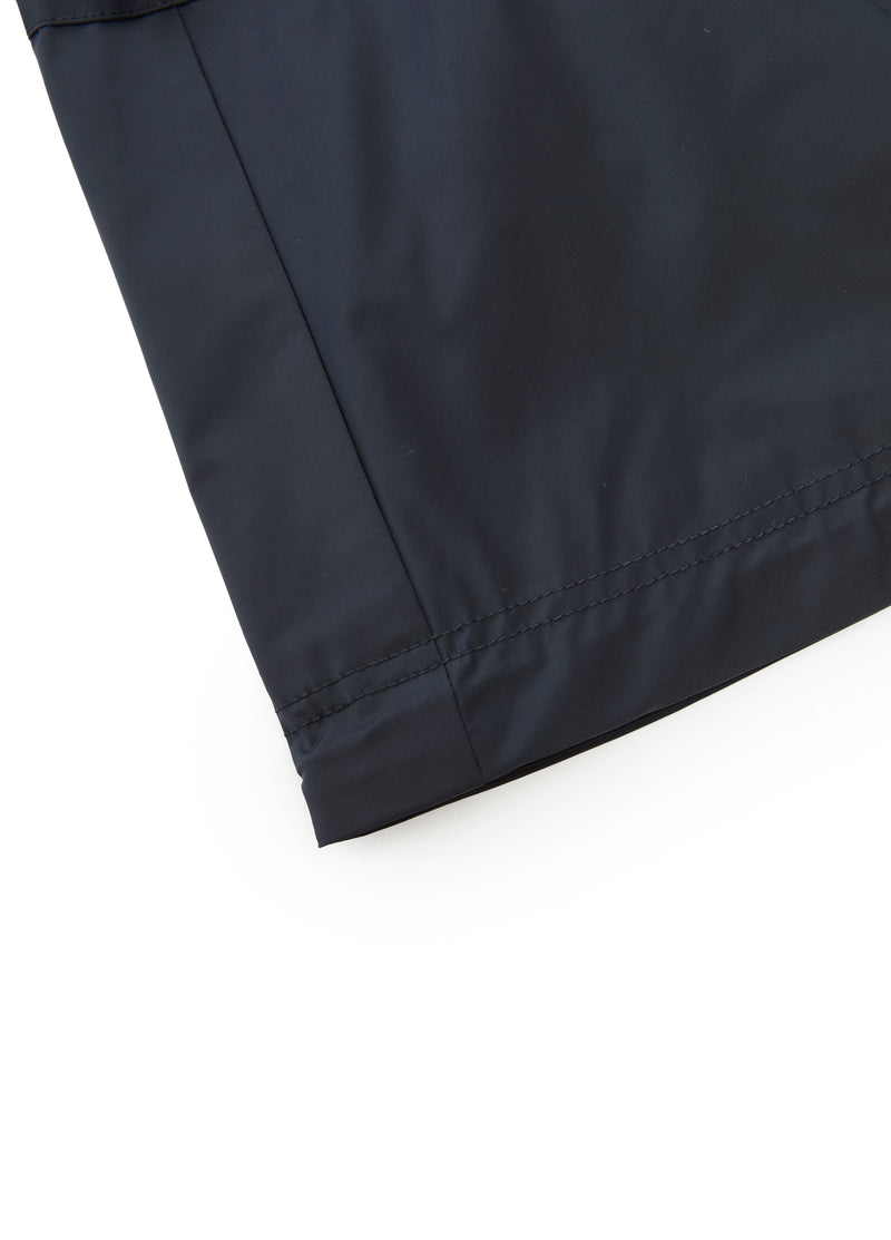 Jacket / JNBY Oversized Hooded Spliced Memory Fabric Jacket