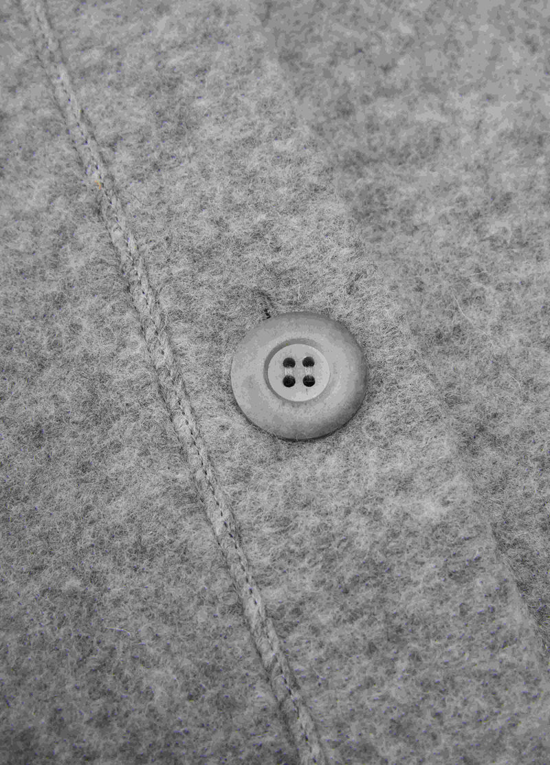 Jacket / JNBY Oversized Wool Blend Stand Collar Coat