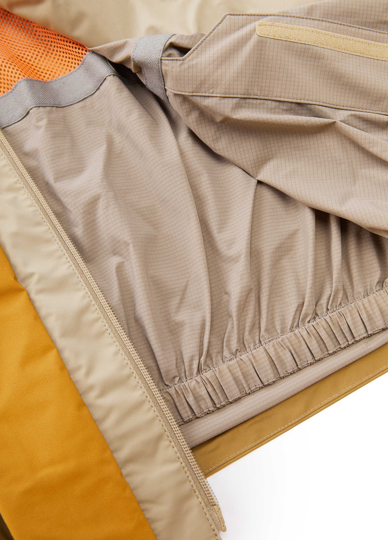 Jacket / JNBY Oversized Hooded Spliced Memory Fabric Jacket