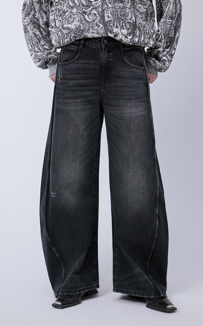 Pants / JNBY Cotton Wide Leg Track pants£¨Spring 24£?