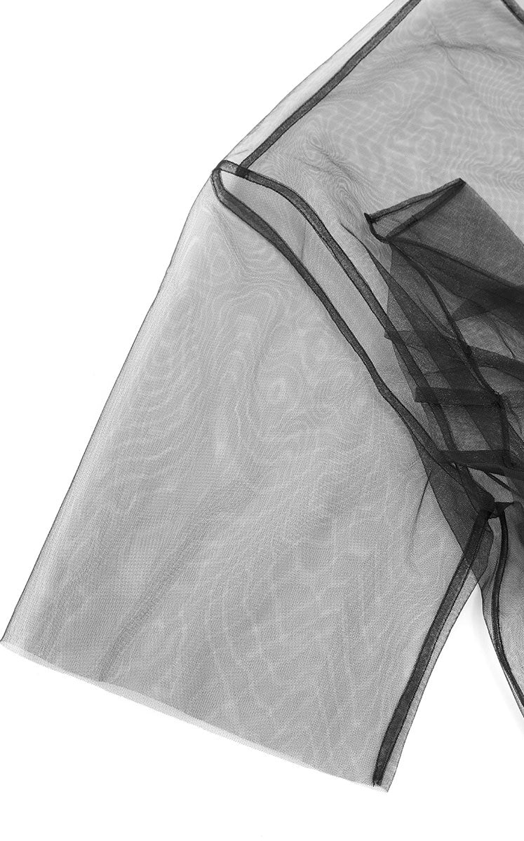 T-shirt / JNBY Mesh Butterfly Bow Tee