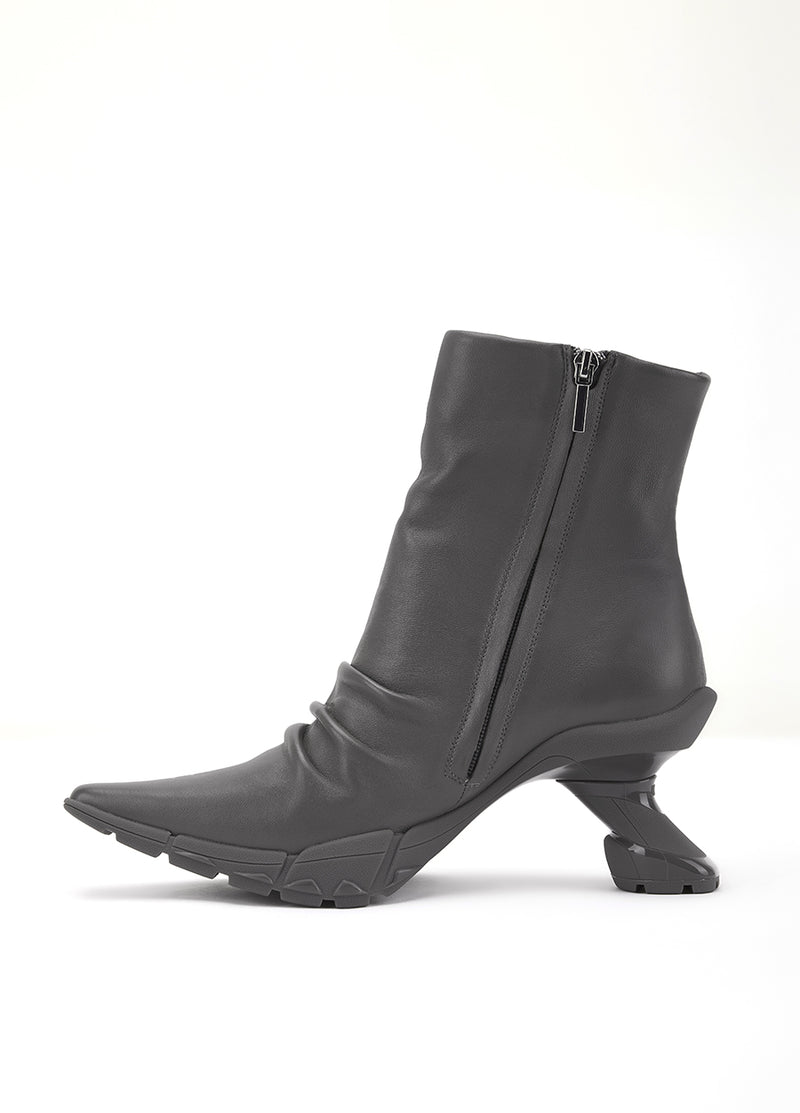 Shoes / JNBY Wool Leather Ankle Boots