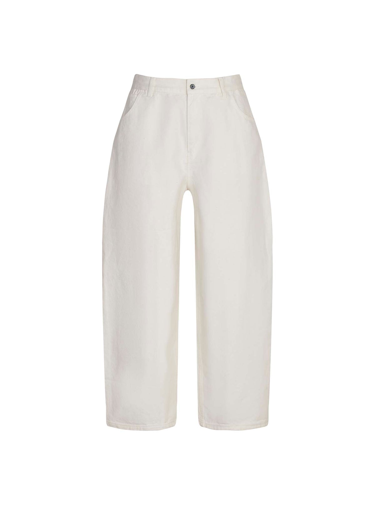 Pants / JNBY Loose Fit Fashion Cotton Pants White
